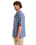 The Quiksilver Mens Room Rock Shirt in Vintage Indigo