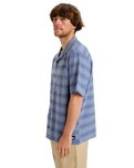 The Quiksilver Mens Room Rock Shirt in Vintage Indigo