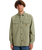 The Quiksilver Mens Skyfall Overshirt in Aloe
