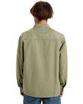 The Quiksilver Mens Skyfall Overshirt in Aloe
