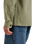 The Quiksilver Mens Skyfall Overshirt in Aloe