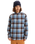 The Quiksilver Mens Motherfly Plaid Shirt in China Blue Motherfly Check