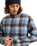The Quiksilver Mens Motherfly Plaid Shirt in China Blue Motherfly Check