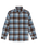 The Quiksilver Mens Motherfly Plaid Shirt in China Blue Motherfly Check
