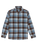 The Quiksilver Mens Motherfly Plaid Shirt in China Blue Motherfly Check