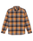 The Quiksilver Mens Motherfly Plaid Shirt in Almond Motherfly Check