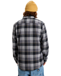 Motherfly Plaid Shirt in Iron Gate Motherfly Check