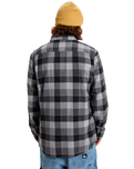Motherfly Plaid Shirt in Iron Gate Motherfly Check