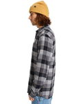 Motherfly Plaid Shirt in Iron Gate Motherfly Check