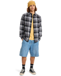 Motherfly Plaid Shirt in Iron Gate Motherfly Check