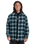The Quiksilver Mens Mercury Desert Shadow Check Shirt in Orion Blue Desert Shadow