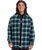 The Quiksilver Mens Mercury Desert Shadow Check Shirt in Orion Blue Desert Shadow