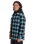 The Quiksilver Mens Mercury Desert Shadow Check Shirt in Orion Blue Desert Shadow