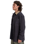 Mercury Sandstrokes Shirt in Sand Strokes Black