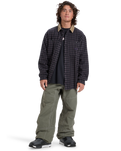 Mercury Sandstrokes Shirt in Sand Strokes Black