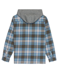 The Quiksilver Mens Hooded Surf Shirt in China Blue