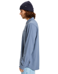 Motherfly Solid Shirt in China Blue