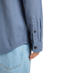 Motherfly Solid Shirt in China Blue