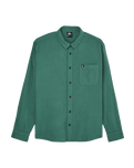 The Quiksilver Mens Motherfly Solid Shirt in Forest