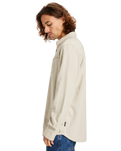 The Quiksilver Mens Motherfly Solid Shirt in Moonstruck