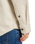 The Quiksilver Mens Motherfly Solid Shirt in Moonstruck
