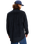 The Quiksilver Mens Smoke Trail Corduroy Shirt in Black