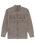 The Quiksilver Mens Mohab Shirt in Chocolate Brown