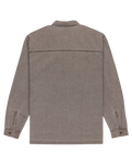 The Quiksilver Mens Mohab Shirt in Chocolate Brown
