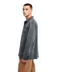 The Quiksilver Mens Mohab Washed Twill Shirt in Black