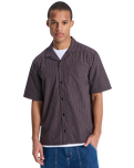 The Quiksilver Mens Mercury Double Zero Shirt in Black Double Zero