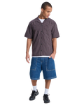 The Quiksilver Mens Mercury Double Zero Shirt in Black Double Zero