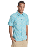 Apero Classic Shirt in Aqua Ocean Mayhem
