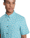 Apero Classic Shirt in Aqua Ocean Mayhem