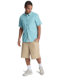 Apero Classic Shirt in Aqua Ocean Mayhem