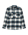 The Quiksilver Mens Glenbrook Shirt in Dark Denim