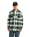 The Quiksilver Mens Glenbrook Shirt in Forest