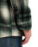 The Quiksilver Mens Glenbrook Shirt in Forest