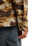 The Quiksilver Mens Castlehill Shirt in Rawhide Garage Camo