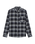 The Quiksilver Mens Motherfly Plaid Shirt in Black