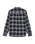 The Quiksilver Mens Motherfly Plaid Shirt in Black