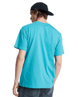 The Quiksilver Mens Basic T-Shirt in Aqua