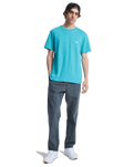 The Quiksilver Mens Basic T-Shirt in Aqua