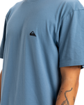 The Quiksilver Mens Basic T-Shirt in Coronet Blue
