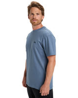 The Quiksilver Mens Basic T-Shirt in China Blue