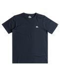 The Quiksilver Mens Basic T-Shirt in Navy Blazer
