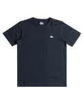 The Quiksilver Mens Basic T-Shirt in Navy Blazer