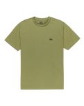 The Quiksilver Mens Basic T-Shirt in Loden Green