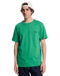 The Quiksilver Mens Basic T-Shirt in Leprechaun