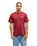 The Quiksilver Mens Basic T-Shirt in Oxblood Red