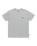 The Quiksilver Mens Basic T-Shirt in Light Grey Heather